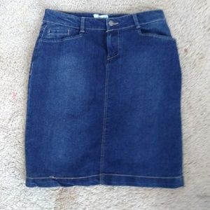 Denim skirt